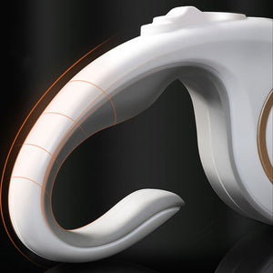 Anti-slip handle dog leash