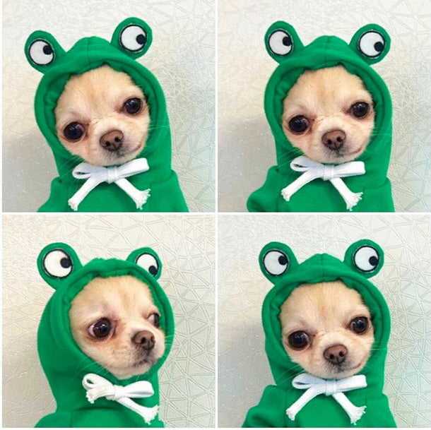 Cozy elk hoodie dog clothes