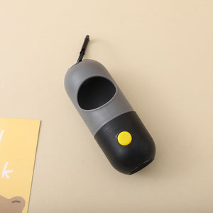 Dog Leash Clip-On Waste Bag Holder