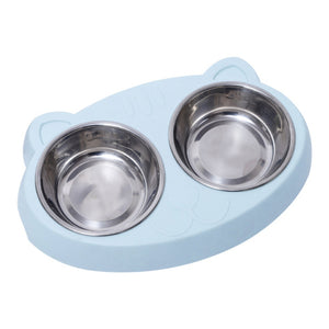 Dog bowl with anti-slip base