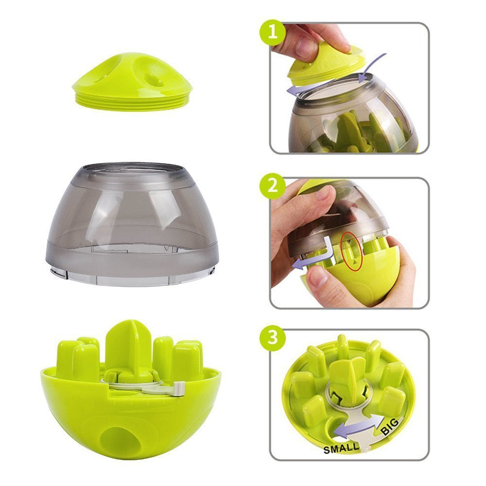 Durable dog feeding toy