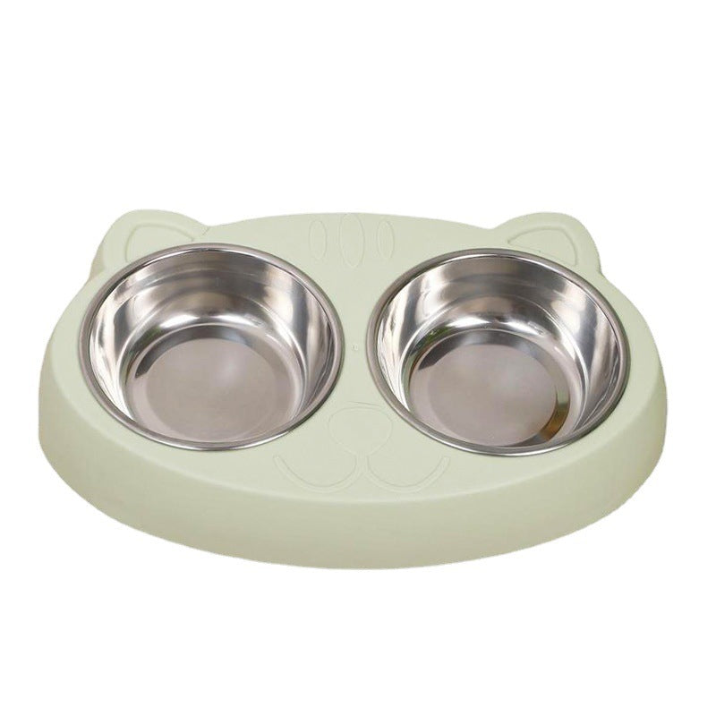 Durable stainless steel food bowls