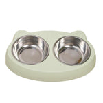 Durable stainless steel food bowls