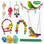 Hanging bird toys 10-piece