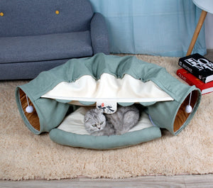 Matcha cat tunnel design