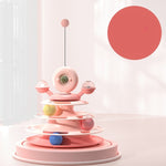 Mint green cat toy tower
