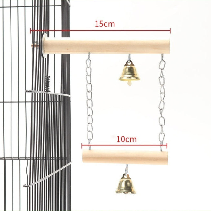 Pepper wood bird toy