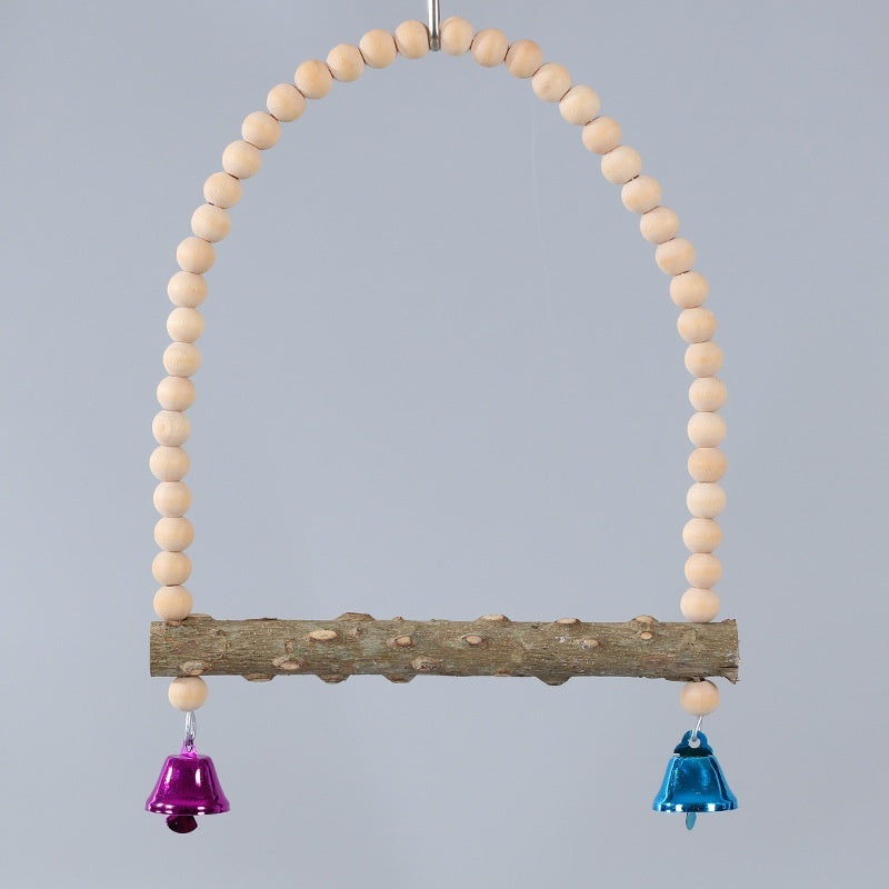 Pepper wood bird toy for small parrots