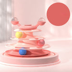 Pink toy with colorful balls