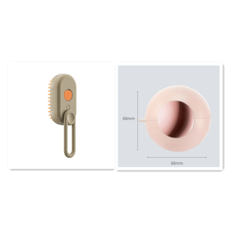 Professional Pet Grooming Brush with Massager