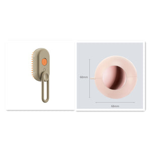 Professional Pet Grooming Brush with Massager