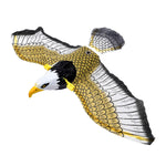 Realistic eagle toy for kittens
