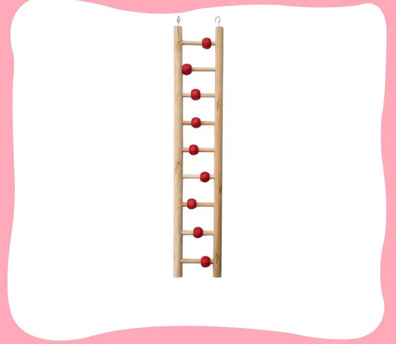 Safe parrot swing with cotton rope