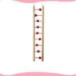 Safe parrot swing with cotton rope