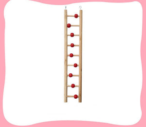 Safe parrot swing with cotton rope