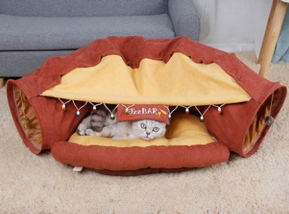 Soft mat for cats included