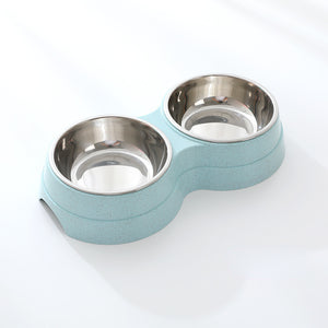 Stainless steel food water bowl for puppies