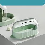 Transparent hamster bath container