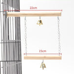 USAPetCare wooden swing rod for parrots