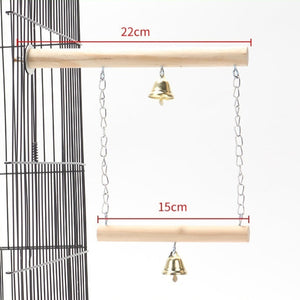 USAPetCare wooden swing rod for parrots