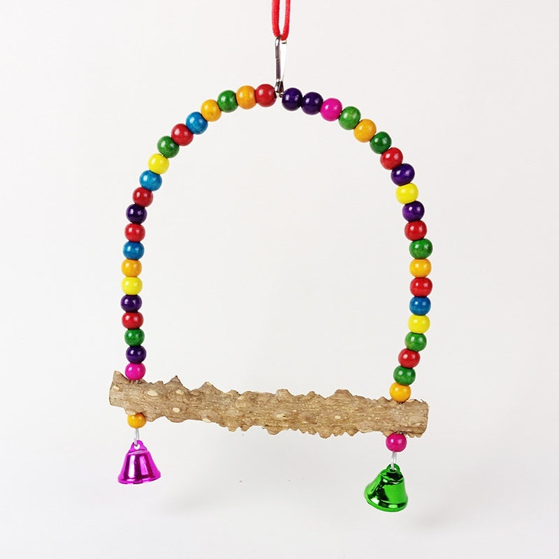 bird cage perch with hook