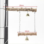 wooden bird perch for cages